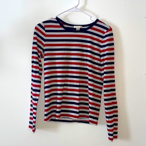Red white and blue striped shirt - Picture 1 of 3
